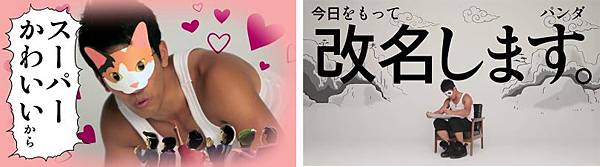 特設サイトで公開中の「猫編」と「パンダ編」