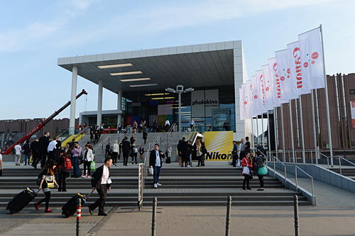 「フォトキナ2014」が開催されているケルンメッセ