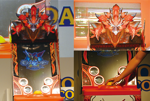 開発中のアミューズメントカードマシン