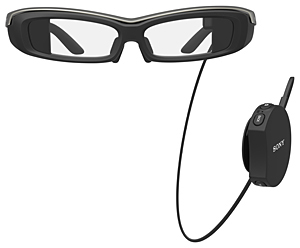 「SmartEyeglass」のプロトタイプ