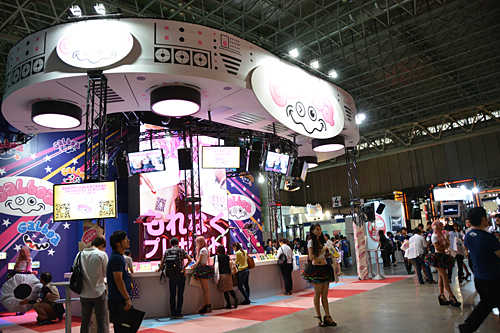 東京ゲームショウのガルボアブース