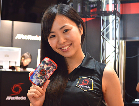 多彩なラインアップのキャプチャボードを展示したAVerMedia