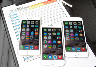 速度計測に使用したiPhone 6