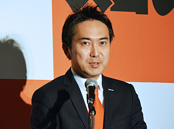 2013年のキャンペーンの手応えを語る金古執行役