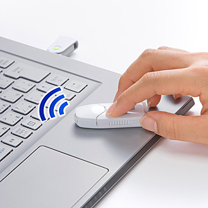 超小型ワイヤレスマウスとしても使える