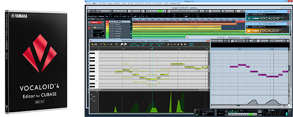 「VOCALOID4 Editor for Cubase」