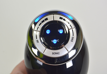 「RF」「SONIC(キャビテーション)」「EMS」を同時にもできるし、一つずつもできる