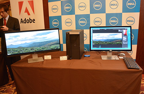 曲面ディスプレイ「U3415W」と5Kディスプレイ「UP2715K」