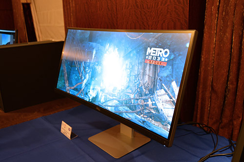 34インチ曲面ディスプレイ「U3415W」