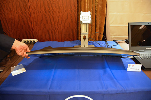 使っていて違和感のない緩やかな曲面