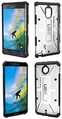 「UAG-GLXNEDGE-ICE」と「UAG-NEXUS6-ICE」