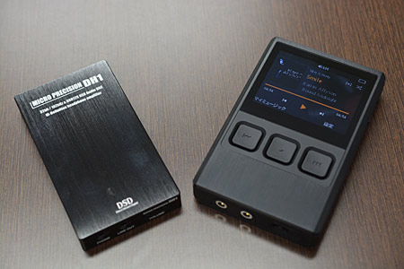 「MICRO PRECISION DH1」と「iBasso Audio DX90j」