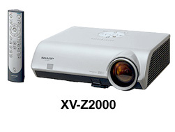 ハイビジョン対応シアタープロジェクタ「XV-Z2000」