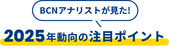 BCNアナリストが見た！2025年動向の注目ポイント