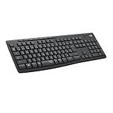 Silent Wireless Keyboard K295 グラファイト