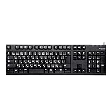 USB接続 スタンダードキーボード ブラック