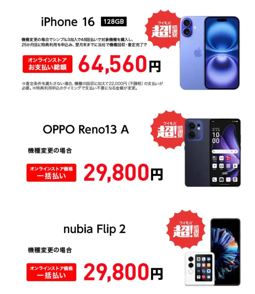 ソフトバンクからワイモバイルの乗り換えキャンペーンを徹底調査!手順についても解説|キャンペーン対象機種