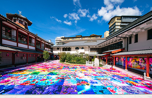 蜷川実花さんが装飾 年末年始は幻想的な 道後温泉 へ n R 蜷川実花さんが装飾 年末年始は幻想的な 道後温泉 へ n R