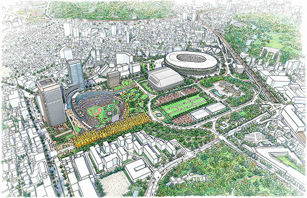 神宮球場、2036年までに建て替え 神宮外苑地区の整備が24年スタート - BCN+R