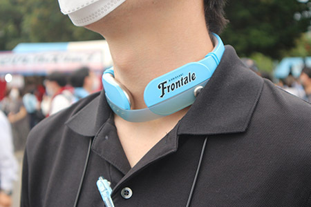 富士通ゼネラルの 身に着けるエアコン 東京猛暑対策展 で100人に無料貸し出し n R 富士通ゼネラルの 身に着けるエアコン 東京猛暑対策展 で100人に無料貸し出し n R