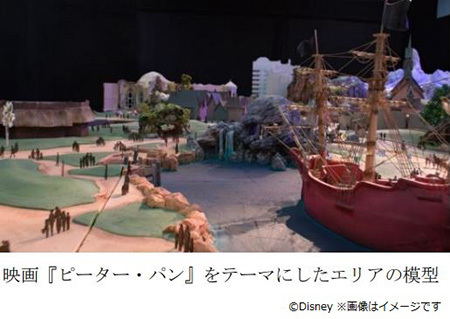 東京ディズニーシーの新テーマポート ファンタジースプリングス のイメージ模型本日公開 n R