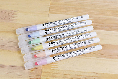 不思議なマーカーペン Zig クリーンカラードット スタンプ感覚で使える n R 不思議なマーカーペン Zig クリーンカラードット スタンプ感覚で使える n R