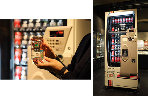 腕時計専用自販機 梅田ロフトにてタイメックスが 時計缶 に入って12月3日より販売開始 n R 腕時計専用自販機 梅田ロフトにてタイメックスが 時計缶 に入って12月3日より販売開始 n R