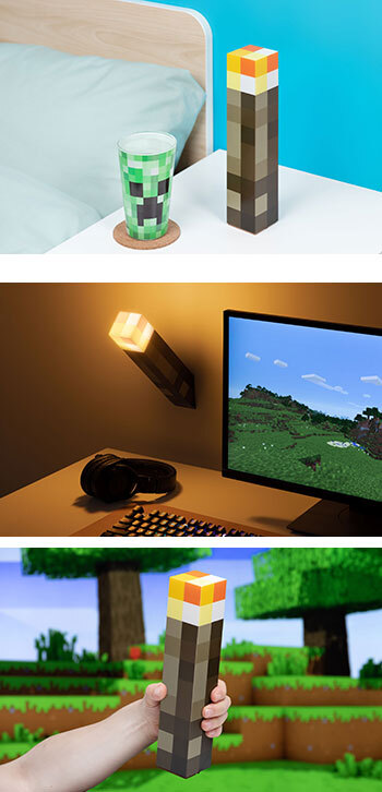 マインクラフト のたいまつを再現したライト 壁や机上 手に持つこともできる n R マインクラフト のたいまつを再現したライト 壁や机上 手に持つこともできる n R
